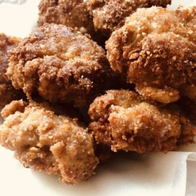 Gehacktes Schnitzel mit Käse