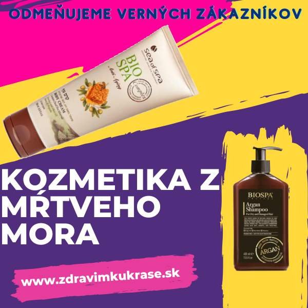 Zdravim ku krase - kozmetika z mrtveho mora