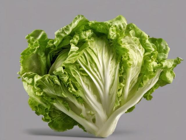 Kopfsalat angehoben