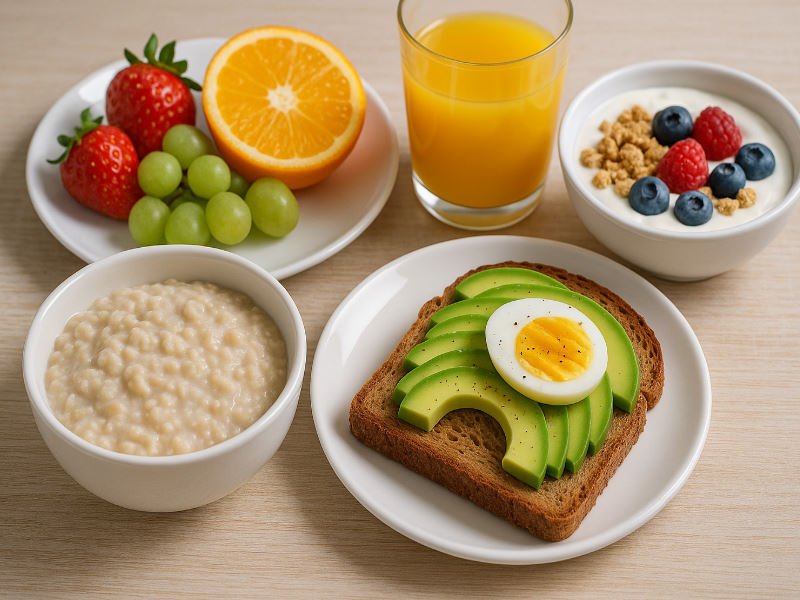 Gesundes Frühstück