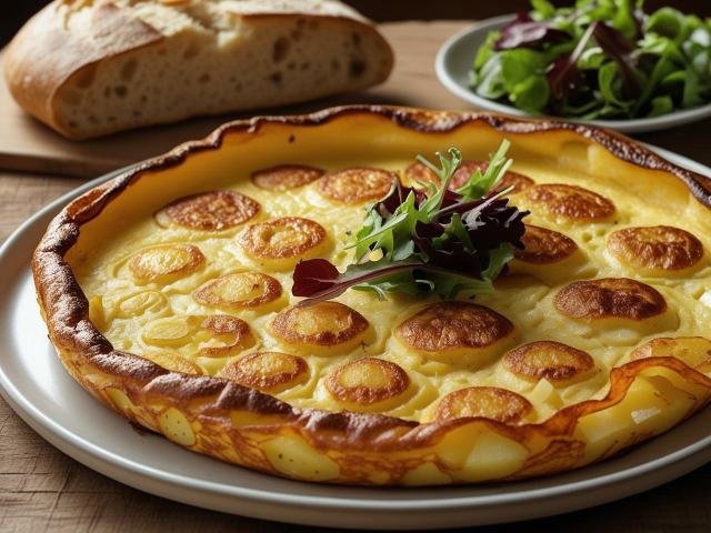 Španielska zemiaková omeleta – tortilla de patatas