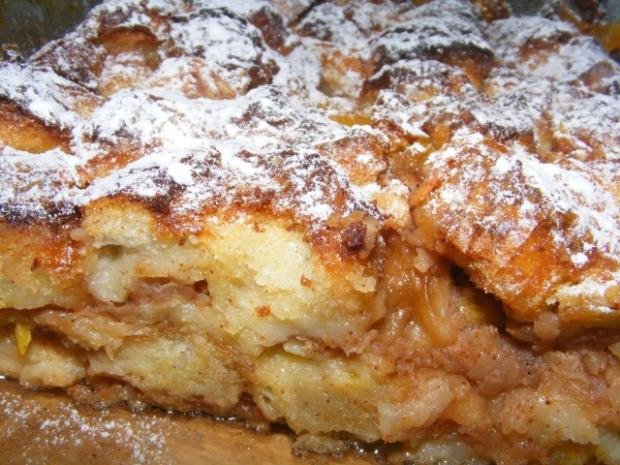 Omas Rezepte – Scheiterhaufen mit Äpfeln und Quark