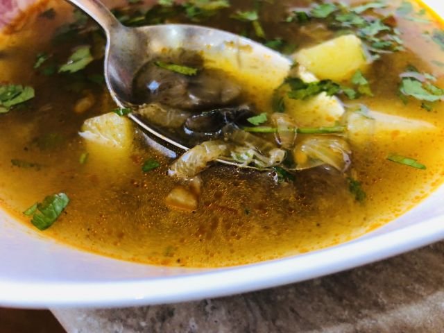 Pilzsuppe mit Kartoffeln – schnelles REZEPT