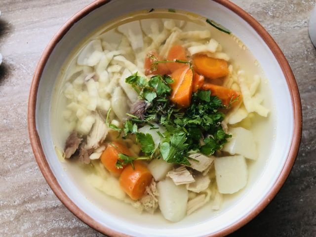 Silný slepačí vývar – babičkin RECEPT